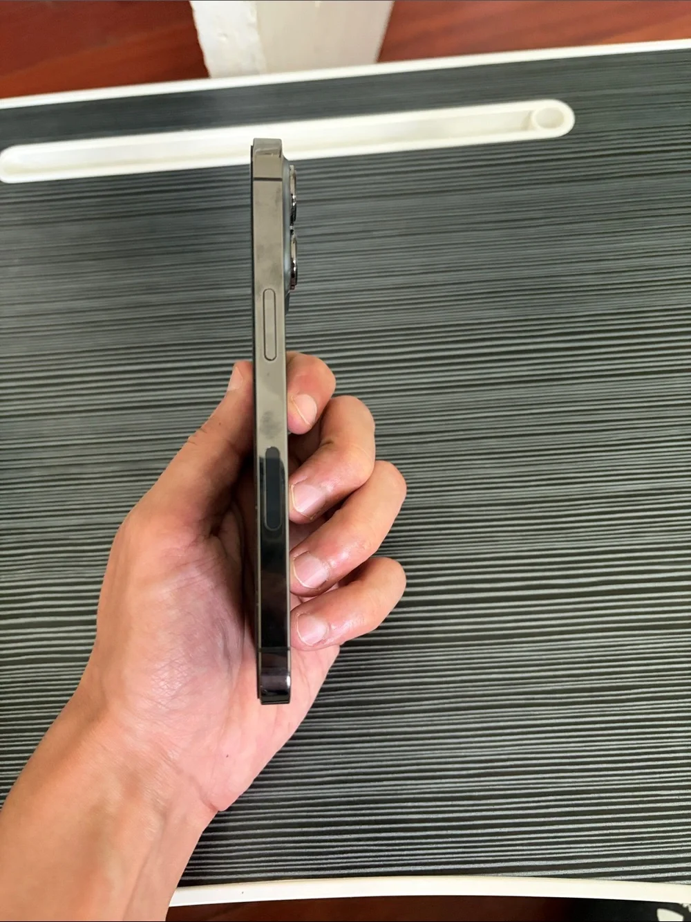 Apple iPhone Black Front with Colorful Display